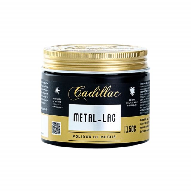 Polidor de Metais 150g - Metal-Lac - Cadillac