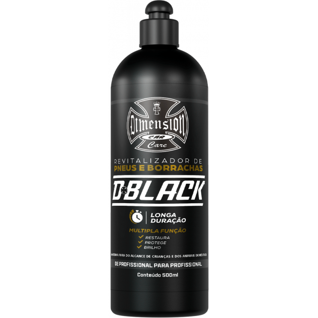 Revitalizador De Pneus 500ml - D Black - Dimension