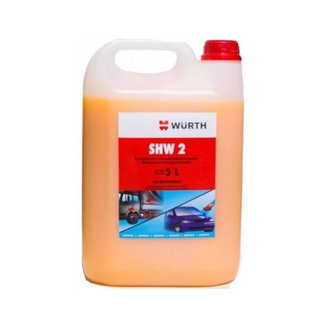Shampoo Automotivo com Cera 5 Litros - SHW 2 - WüRTH