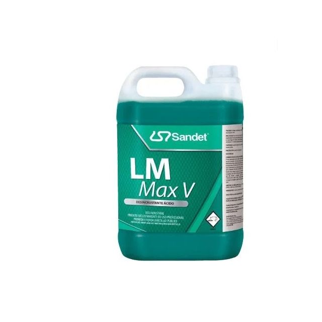 Desincrustante Acido 5l - Lm Max V (Verde) - Sandet