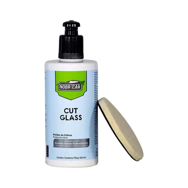 Kit para Polimento de Vidros com 2 Boinas - NC Cut Glass - Nobrecar